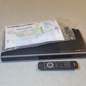 Philips DVP5992 DVD Player HDMI USB 1080p Region 0 Black w/ Remote UNTESTED
